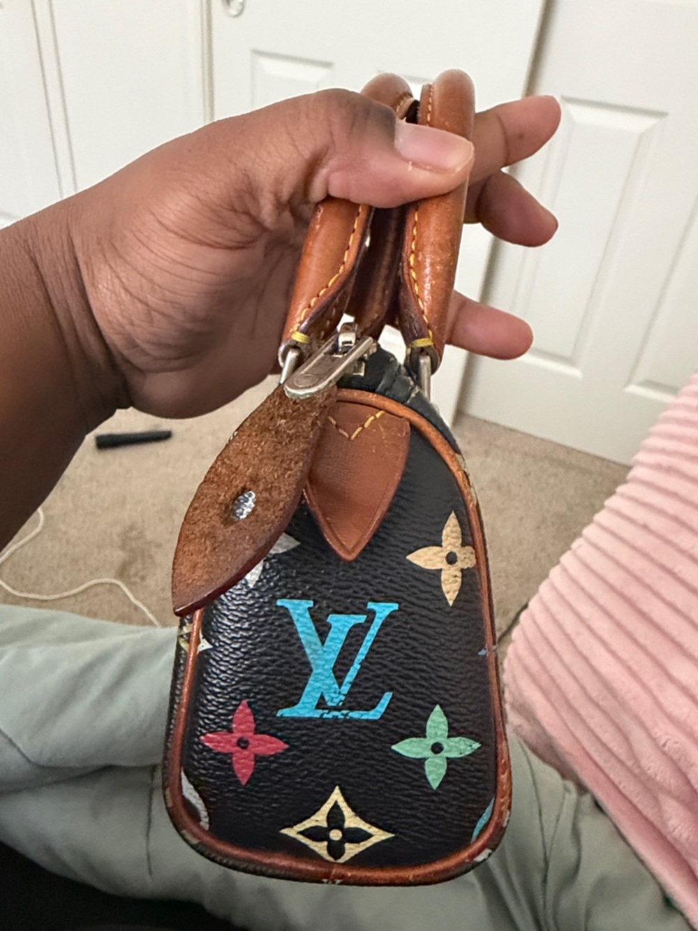 Louis Vuitton, HL Multicolor Mini Satchel Bag - Picture 3 of 10